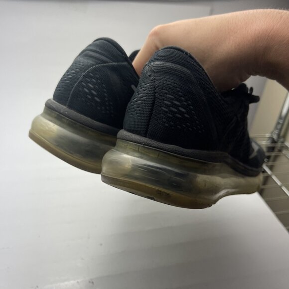 Nike Air Max 2016 Women's Size 7.5 Running Sneakers Black - Picture 10 of 15